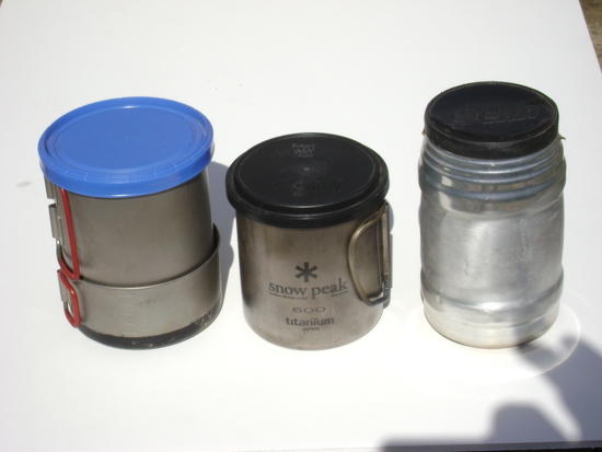 plastic lids and pots