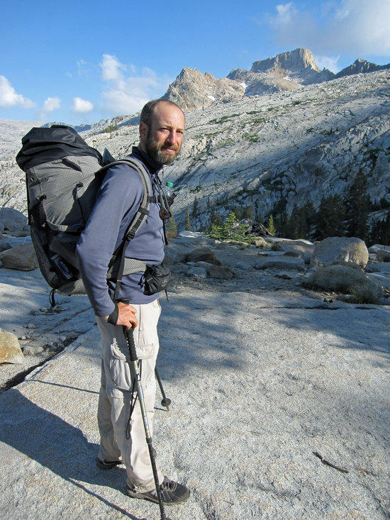 Jeremy at Silliman Pass
