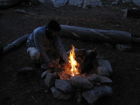 A Little Fire to Pass the Time
