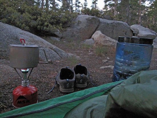 Morning View From tthe Bivy