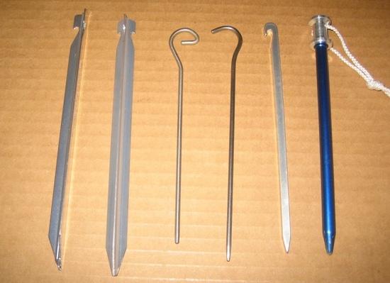 Tent stakes