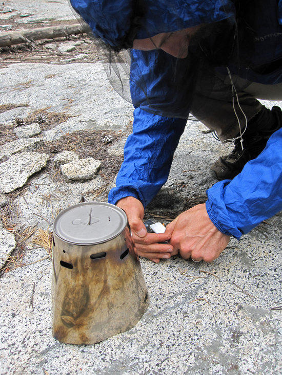 Jeremy's Tri-Ti Caldera Cone & Esbit Stove