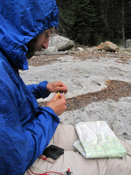 Jeremy Works on His Map Skills
