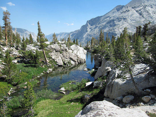 Taking A Look Back as We Approach Big Bird Lake