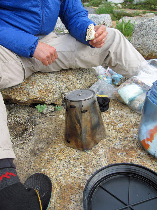 Boiling Water for Boil in a Freezer Bag Meals