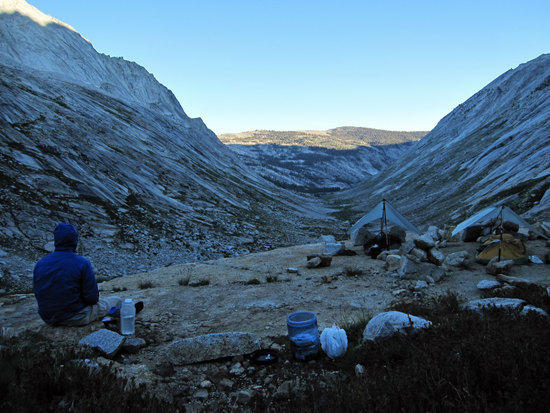 Chilly Morning in the Shadow of the Canyon