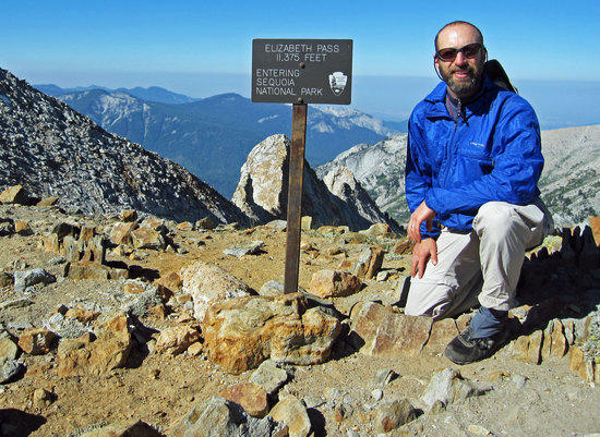 Jeremy at Elizabeth Pass