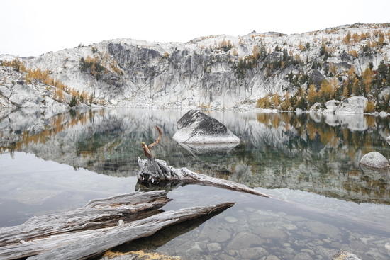 Lake Viviane on the way out