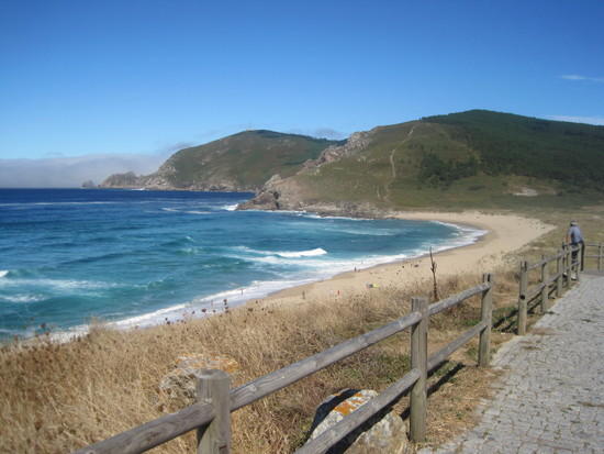 the beach