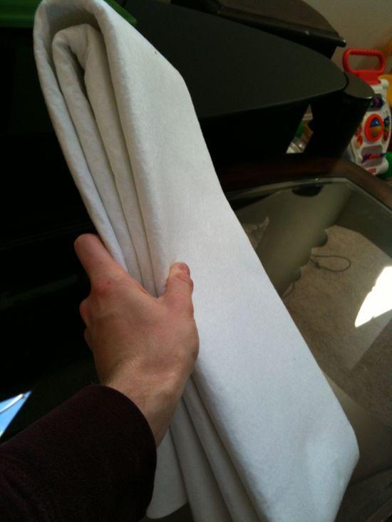 bulk 1 -micron fiber cloth