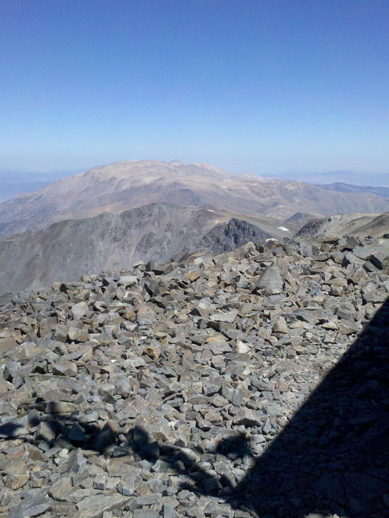 View north from White Mountain Peak
