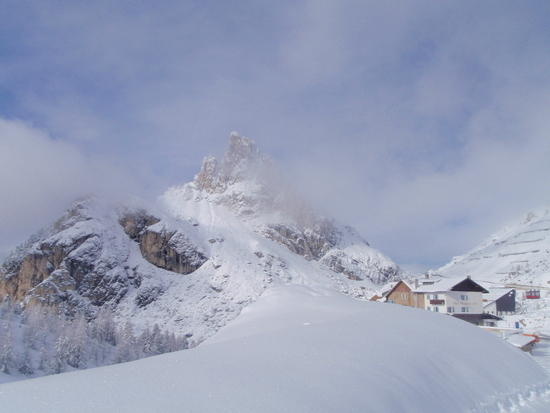 Peak at Passo Falzarego