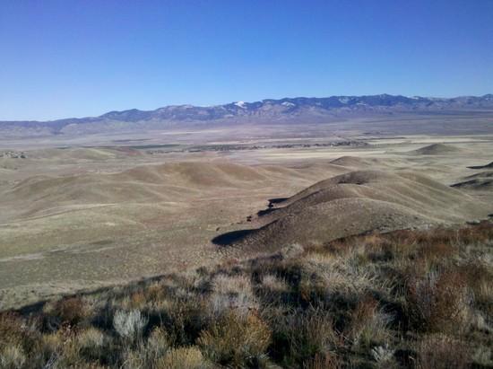 Mohave desert and the Tehachapi Range