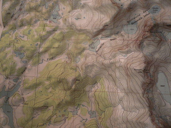 Bonneville map