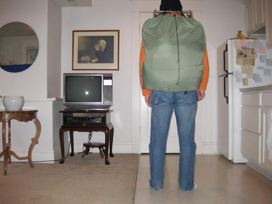 Pack with shoulder straps