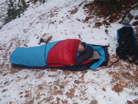 Me in my bivy