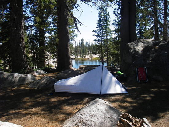 Tarptent Sublite at Chewing Gum Lake - Emigrant Wilderness