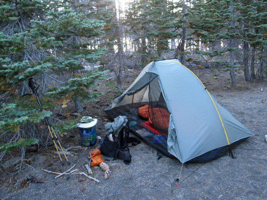 Mark's Double Rainbow Tarptent at Echo Lake