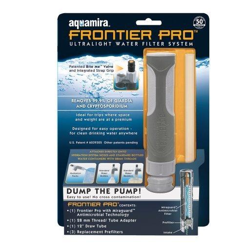 Aquamira Frontier Pro water filter at Mountainfitter.com