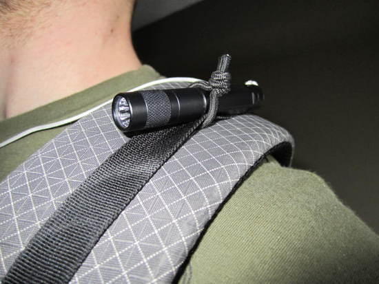 LD01 on shoulder strap