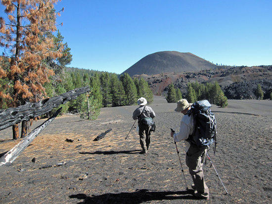 First View of the Cinder Cone