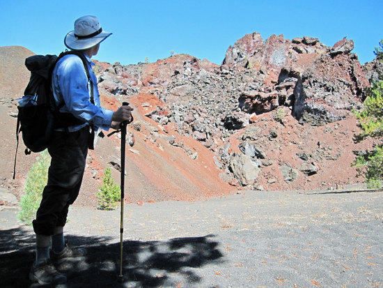 Mark at the South Western Edge of the Fantastic Lava Beds