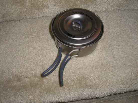 pan inside pot