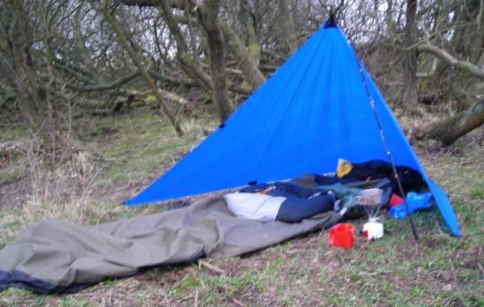Tarp with Bivi