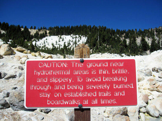 Why You Should Obey the Signs and Stay on the Boardwalk