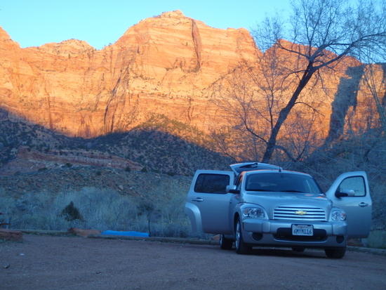 Campsite at Zion