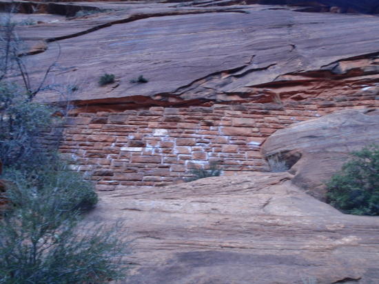 Masonry on switchbacks
