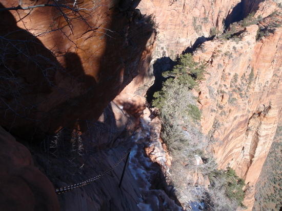 Ice and Chains with a 1500' drop.