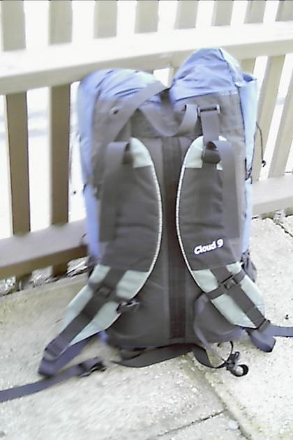xpac day pack back
