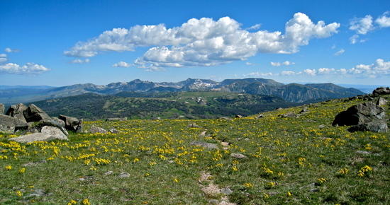 gazing north from Lost Ranger