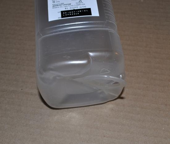 Sterile water bottle