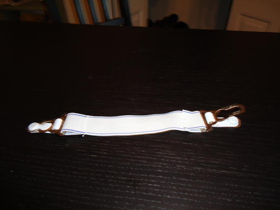 Removable elastic strap