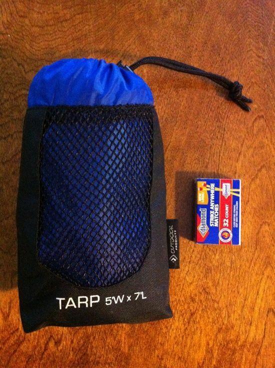 Packed Tarp