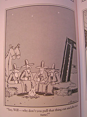 Far Side Piano Comic