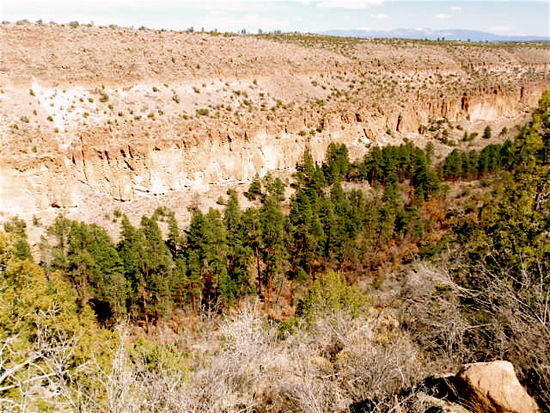 View of Frijoles