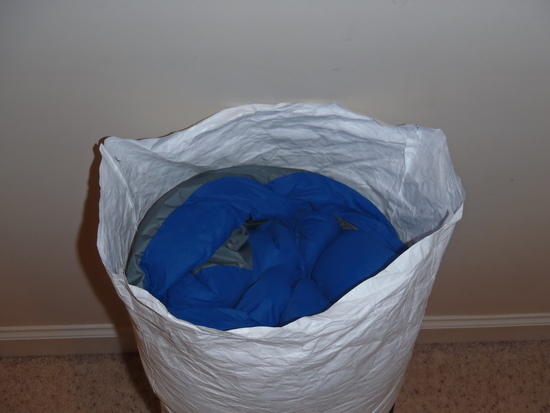 First MYOG backpack