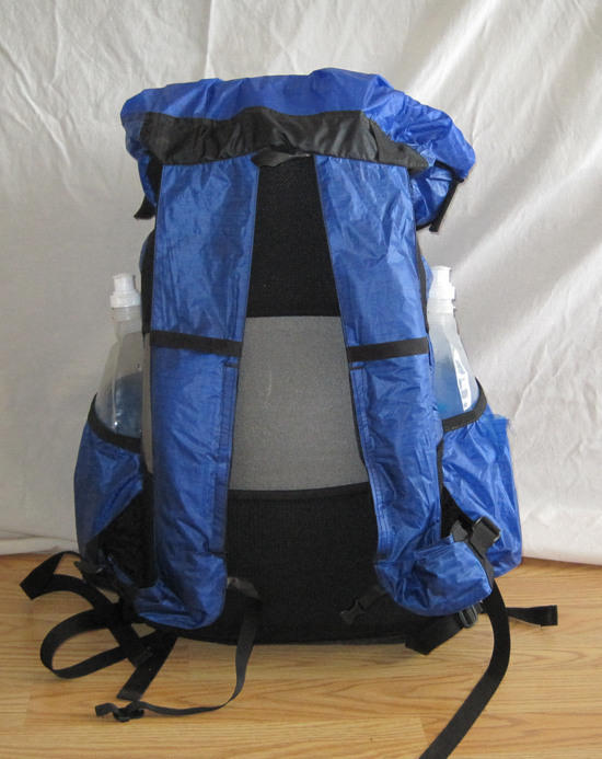 front of pack