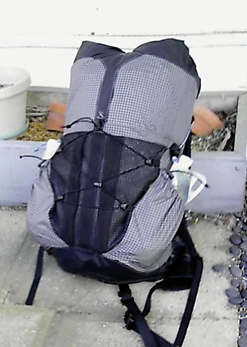 front of pack