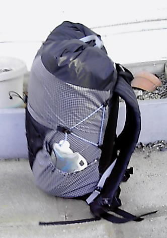 side of pack