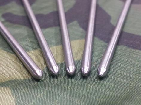 Ti Stakes (rounded end)