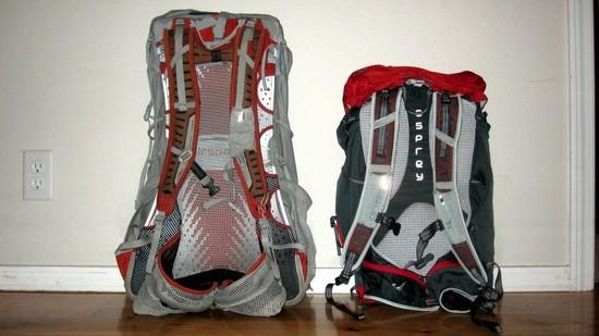 Left: L Exos, Right: M/L Hornet