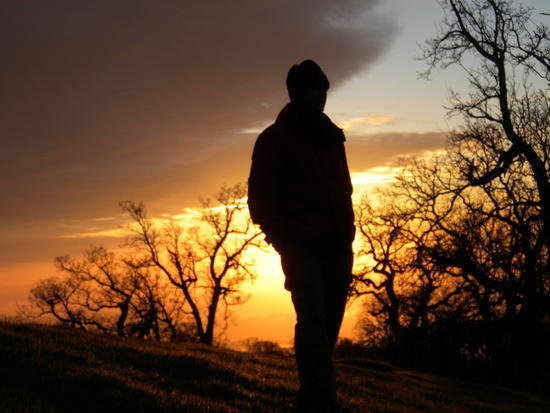 Sunset on Rose Peak Ohlone Trail
