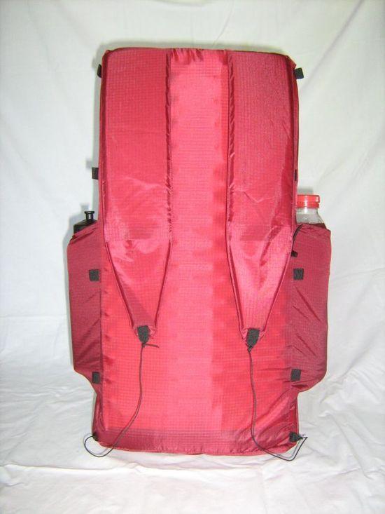 Henley pack back view