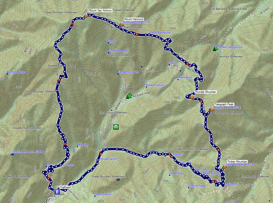 mt baldy loop