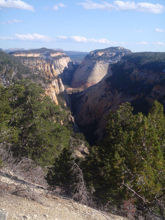 View from the campsite