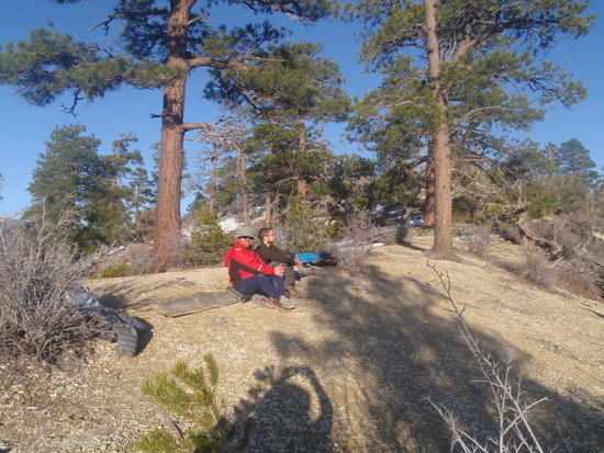 Rich & Devin taking in the view